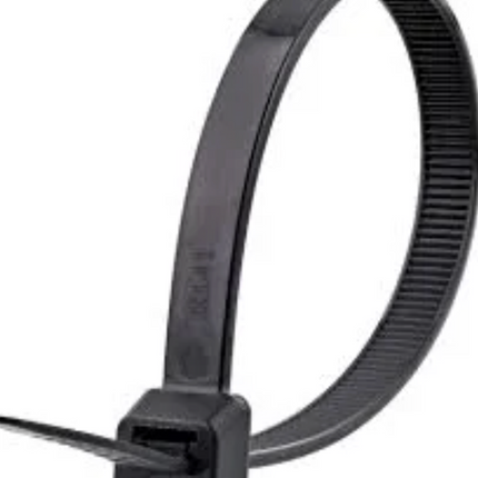 100 pk 8 in. Black Cable Ties United CSS