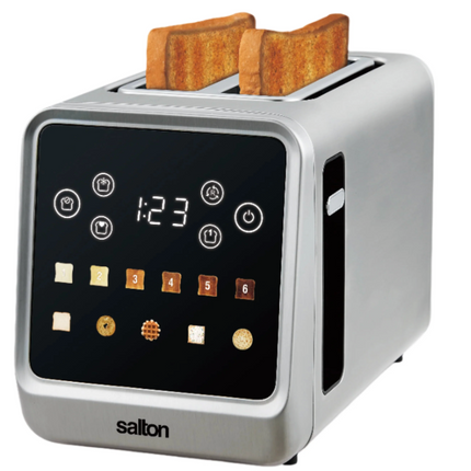 Salton Touchscreen Toaster 2 Slice USED