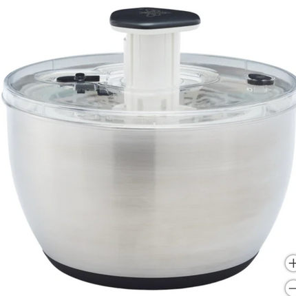 MIU Stainless Steel Salad Spinner USED
