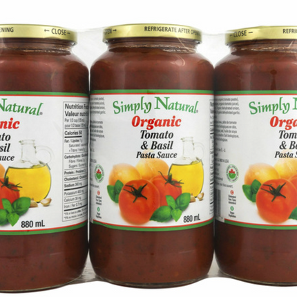 Simply Organic Pasta Sauce 2 x 880 ml