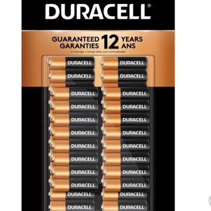 Duracell AA Batteries,20-29-count