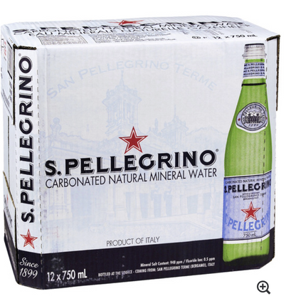 San Pellegrino Sparkling Water 15 x 750 ml
