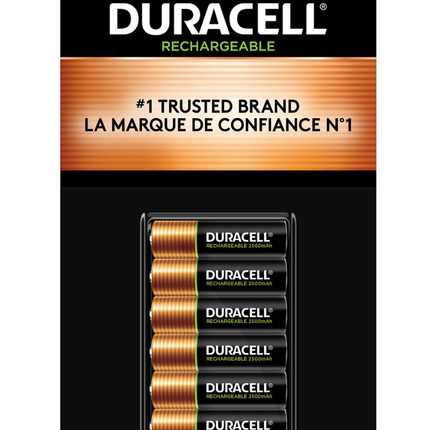 Duracell Rechargeable AA Batteries 6 Ct