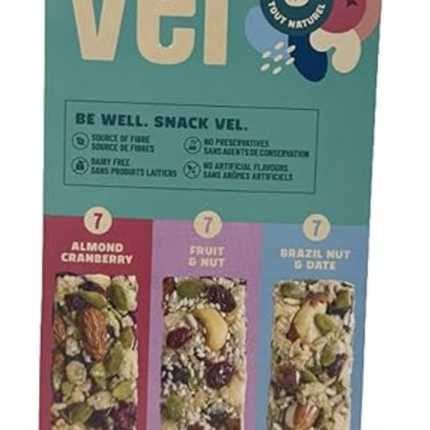 Vel Cereal Bars, 15× 40 g