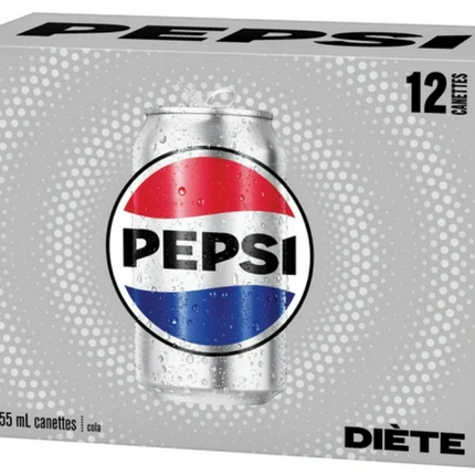 Pepsi Diet Cola 12 x 355 mL
