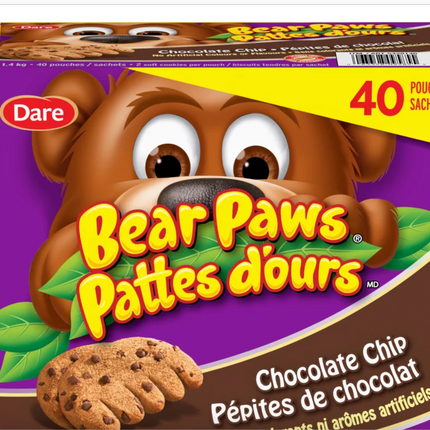 Dare Bear Paws, 30-40 Pouches