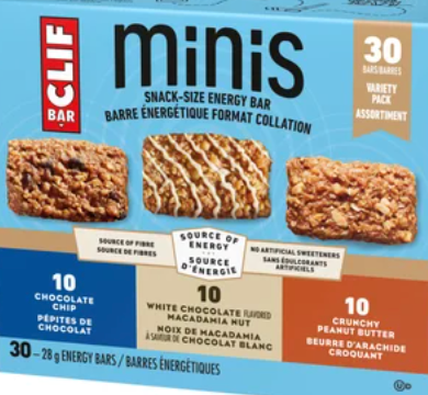 Clif Minis Energy Bars, 28 × 28 g