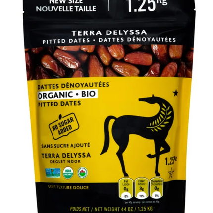 Terra Delyssa Organic Pitted Dates, 1.25 kg