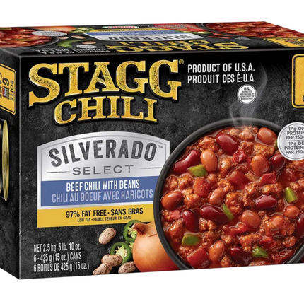 Stagg Silverado Beef Chili with Beans 5 x 425 g