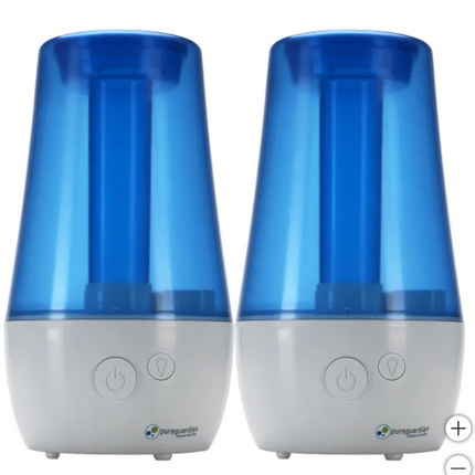 PureGuardian 3.79 L (1 gal.) Humidifier 2-pack USED