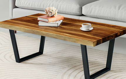 Live Edge Coffee Table Simply Good Living