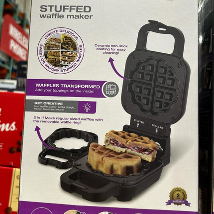 Salton Stuffed Waffle Maker USED