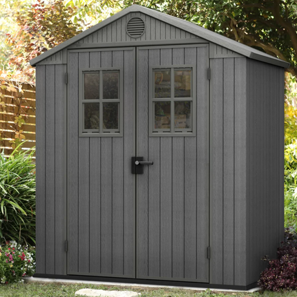 Keter Darwin 6 ft. x 4 ft. Shed USED