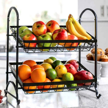 SIMPLE INNOVATIONS - Two Tier Countertop Basket