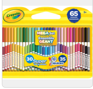 Crayola Mega Set 65 markers