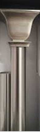 Evergreen Oversize Curtain Rod 38" x 108" SILVER