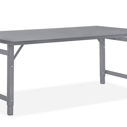 Steel Assembly Table without Bottom Shelf - 72 x 48"