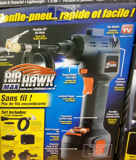 AirHawk Max Digital Inflator Used