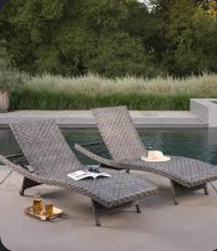 SunVilla Julia Woven Chaise Lounge