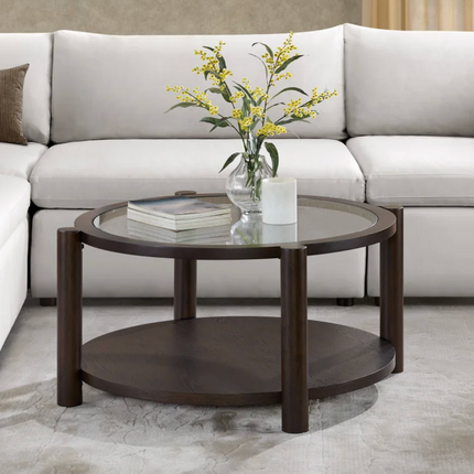 Henredon (38 in.) Coffee Table NO GLASS