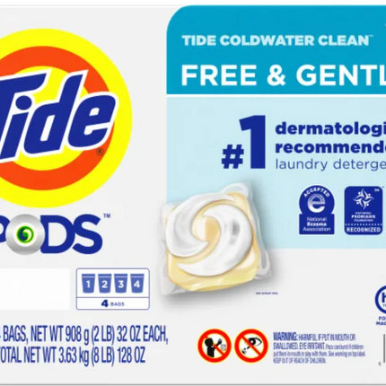 Tide Pods Free & Gentle, 152-count