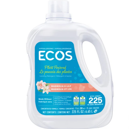 ECOS Laundry Detergent, 225 Wash Loads