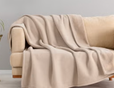 Berkshire Blanket & Home Chenille Knit Throw GREY