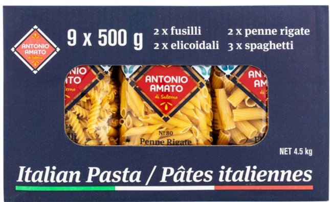 Antonio Amato Pasta Variety Pack,6 or less× 500 g