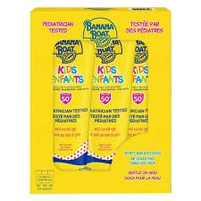 Banana Boat Kids Sunscreen SPF 50 x3
