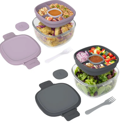 Bentgo Glass Container, 2-pack DAMAGED FS