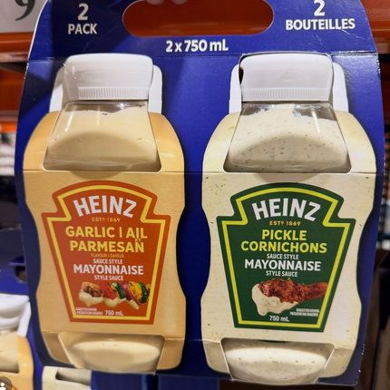 Heinz Garlic Parmesan & Pickle Cornichons