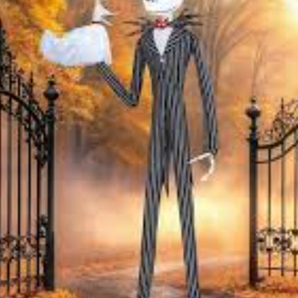 Disney 10ft Jack Skellington with Lights and Music USED/TESTED