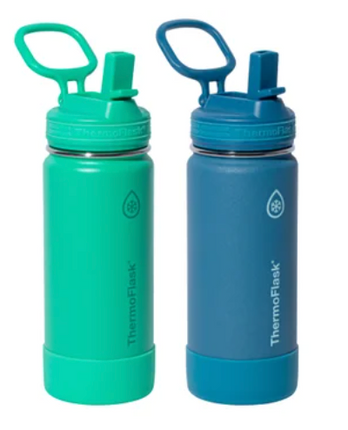 ThermoFlask 474 mL  Water Bottle, 2-pack