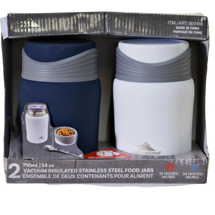 High Sierra Thermos 2 Pack USED