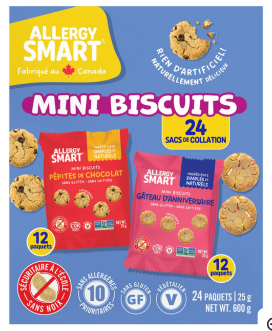 Allergy Smart Mini Biscuits OPENED
