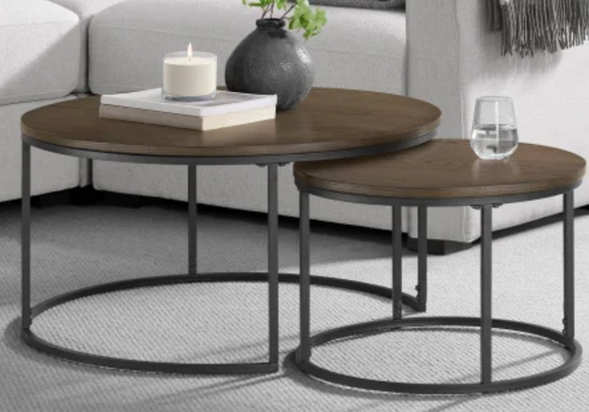Bayside Furnishings Nesting Table 52 cm (20.5 in.)