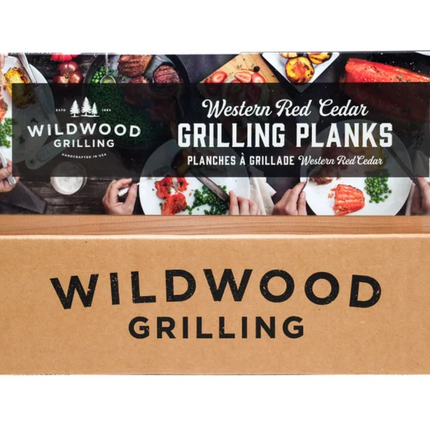 Western Red Cedar Grilling Planks 7"x15”, 8-pack