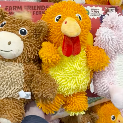 South Paw Farm Friends Dog Toys Missing One