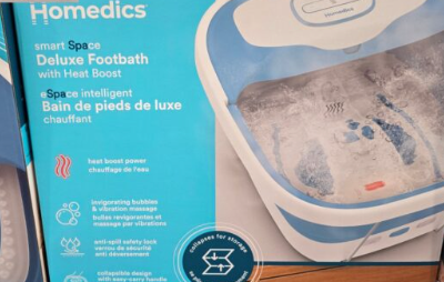 Homedics Delux Footbath USED