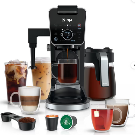Ninja® DualBrew Pro Specialty Coffee System, Single-Serve, Pod, and 12-Cup Drip Coffee Maker