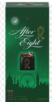 Nestle After Eight Dark Mint Thins, 5x200g