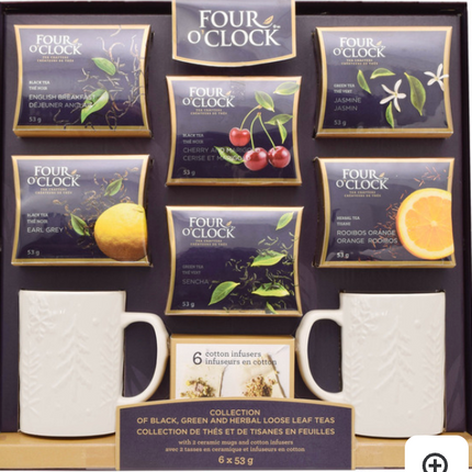 Four o'Clock Gift Tea set 6x53g