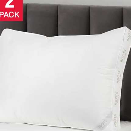 Roots Home Microgel Pillow, 2-pack KING