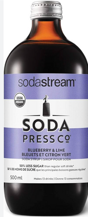 SodaStream Soda Press Blueberry Lime, 500 m