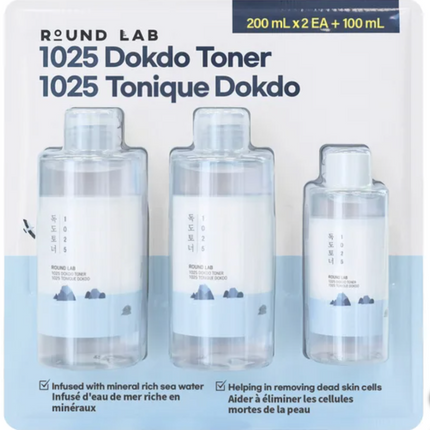 Round Lab Toner, 2 x 200 mL Used Missing 100mL