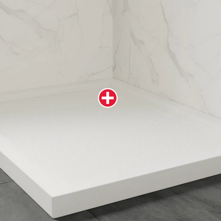 OVE Decors Adena Acrylic Shower Base in White