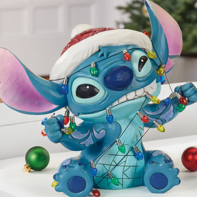 37.4 cm (14.7 in.) Disney Christmas Stitch by Jim Shore