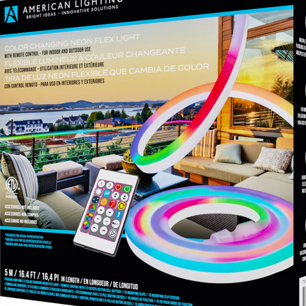 American Lighting Color Changing Neon Flex Light (16.4 Foot)