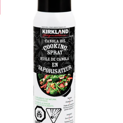 KS Canola Oil Cooking Spray, 1 x 482 g