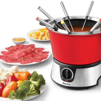 Starfrit The Rock 13-piece Nestable Electric Fondue Set
